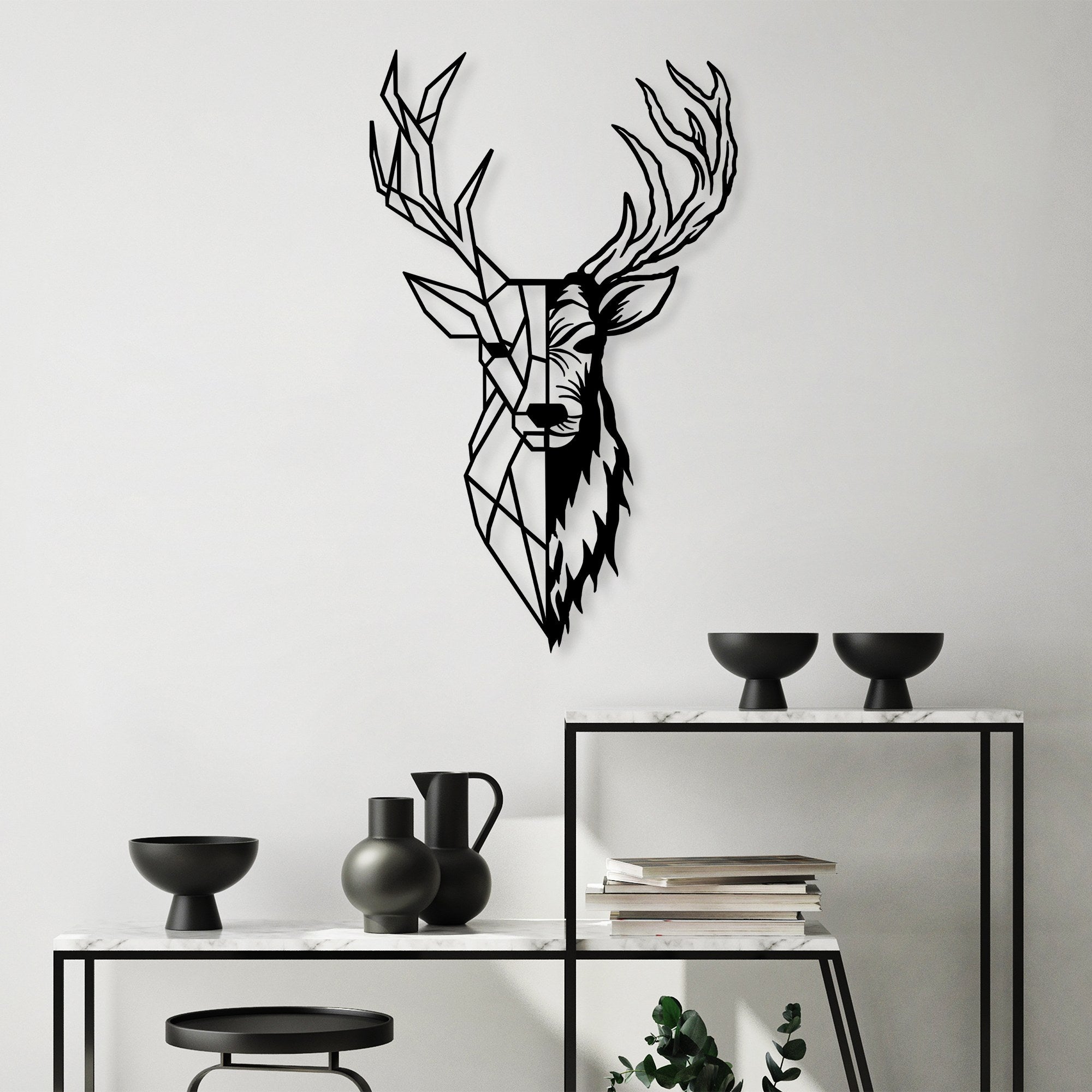 Decoración vertical Deer 42x70cm