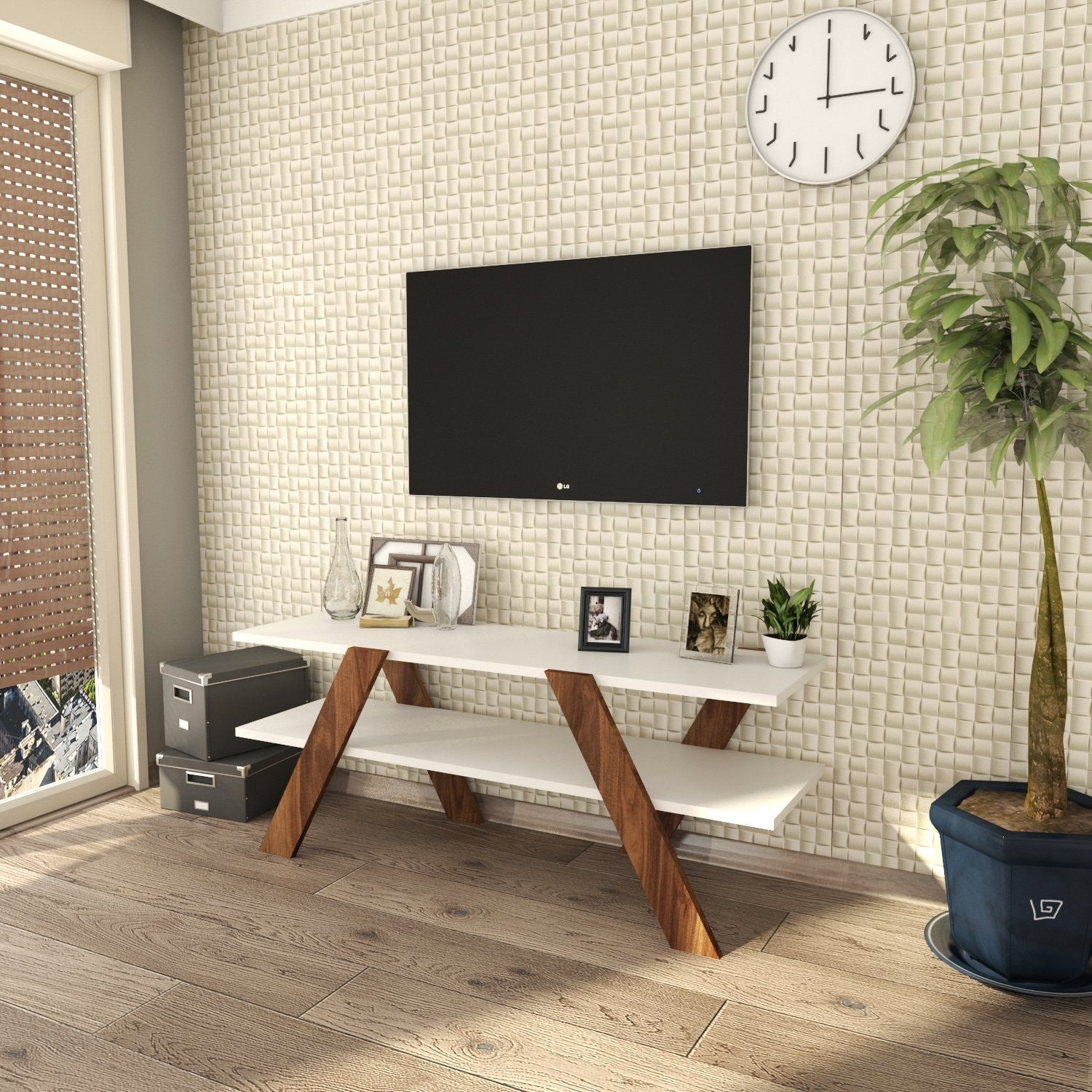 Mueble TV Mataqui 120x33x45cm