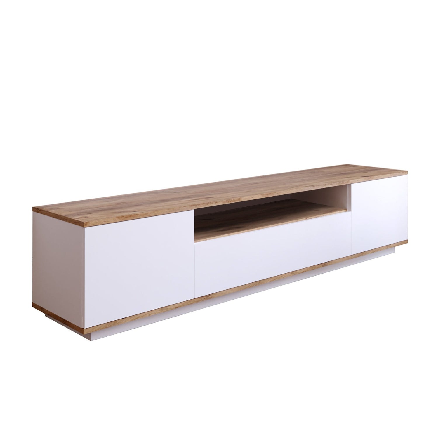 Mueble TV Maya Blanco 180x45x45cm